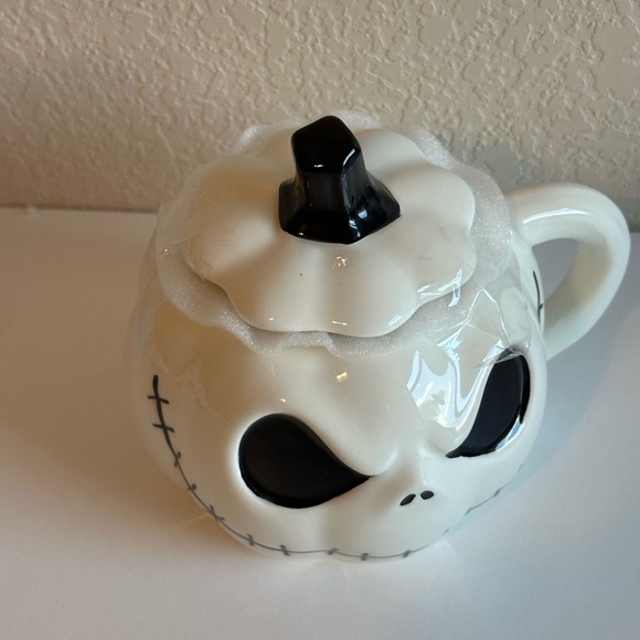 Disney Jack Skellington Halloween Pumpkin Mug New! Nightmare before Christmas - Picture 2 of 6